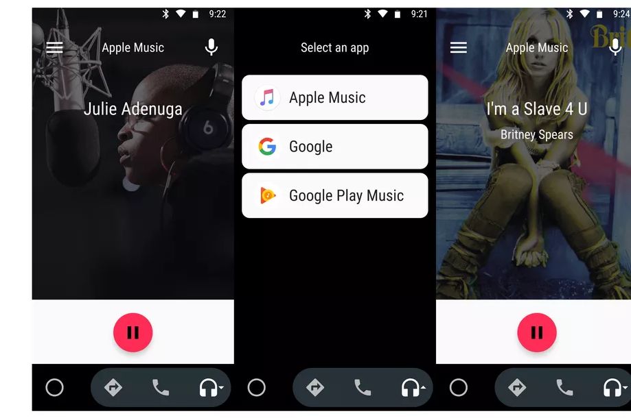 تعمل Apple Music الآن مع Android Auto