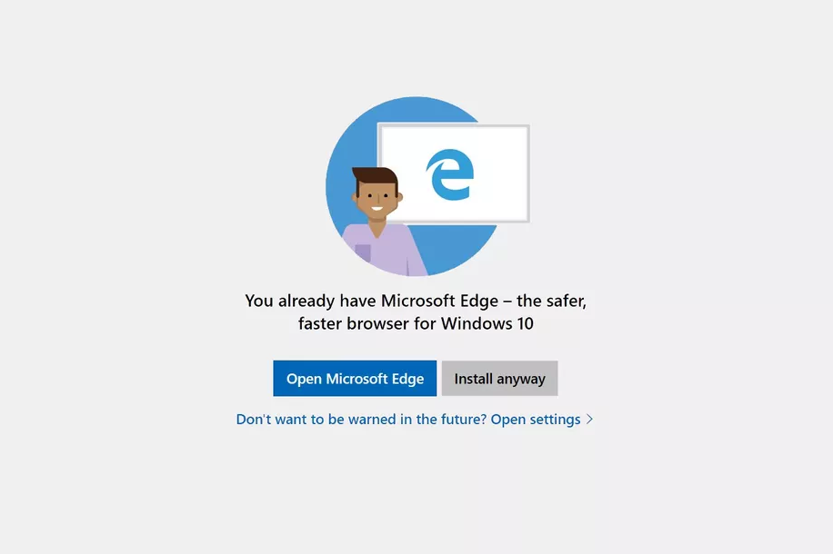 تتعطل Microsoft من “تحذير” Windows 10 حول Chrome و Firefox