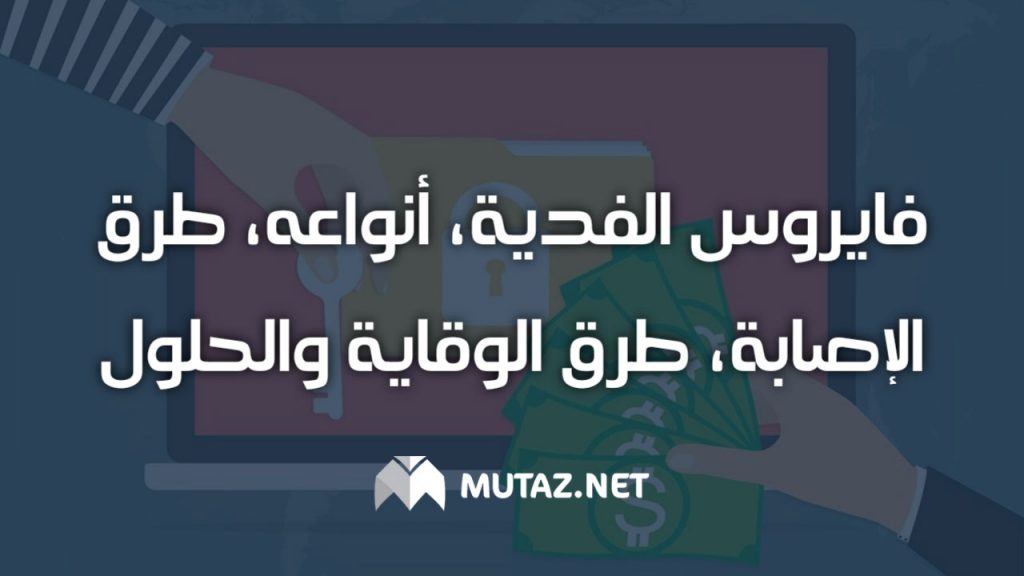 فايروس الفدية Ransomware، أنواعه، طرق الإصابة، طرق الوقاية والحلول