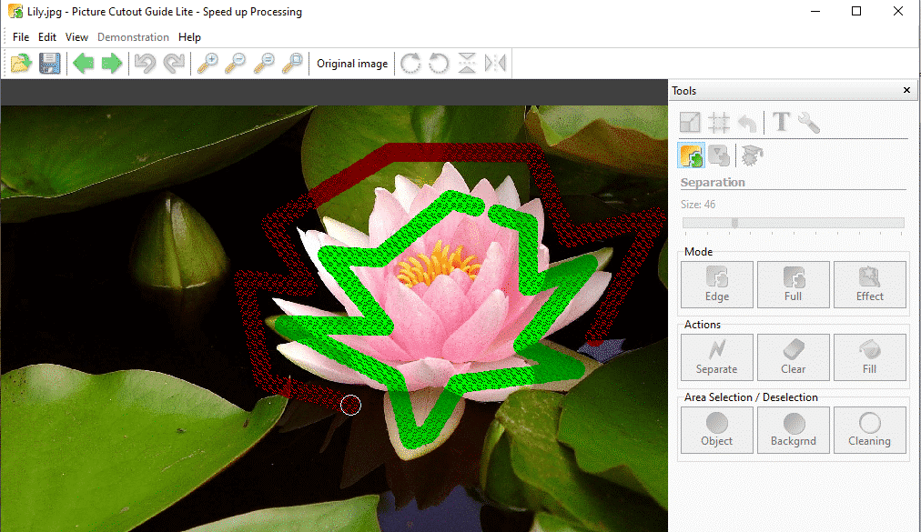 برنامج Picture Cutout لقص الصور للكمبيوتر