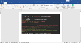 4 طرق لإدراج كود برمجي في مستند وورد