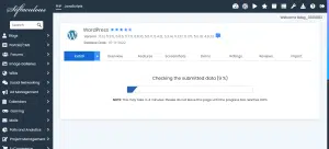 بدء تنصيب الووردبريس