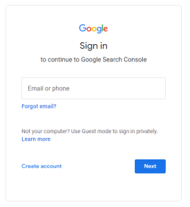 تسجيل الدخول في حسابك في غوغل