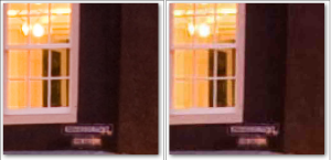 الصور بصيغة JPG تجعل الحواف الحادة غير واضحة