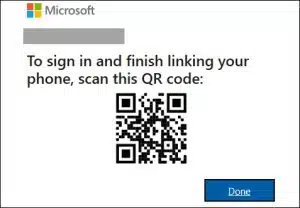 مسح كود QR