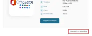 الإبلاغ عن رابط لا يعمل في موقع معتز لتحميل البرامج