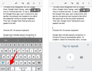 ميزة الكتابة بالصوت في الموبايل باستخدام كيبورد Gboard