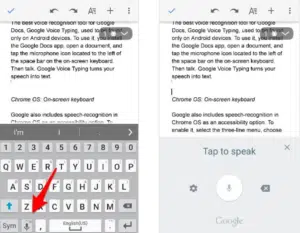 ميزة الكتابة بالصوت في الموبايل باستخدام كيبورد Gboard