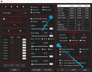كيفية تخفيض الفولت في معالجات إنتل باستخدام برنامج ThrottleStop-2