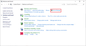 اختر Device Manager