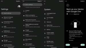 التأكد من أن بياناتك مخزنة على السحابة