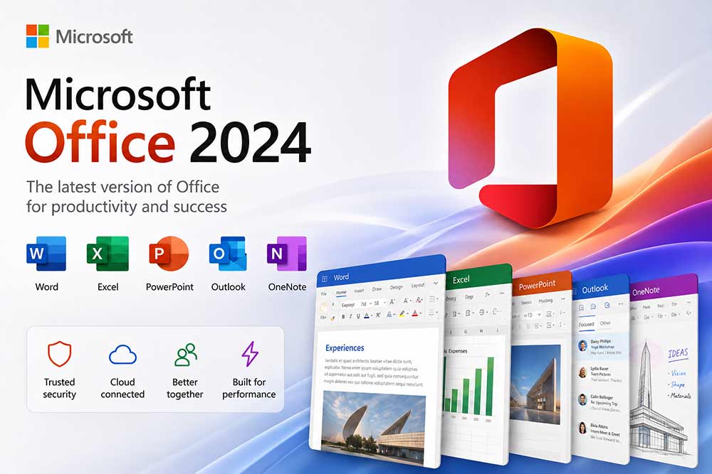 تحميل Microsoft Office 2024 النسخة الأصلية الكاملة من Microsoft
